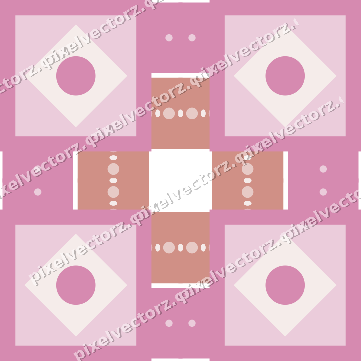 Decorative picture frame border in pale pink with bead and reel
