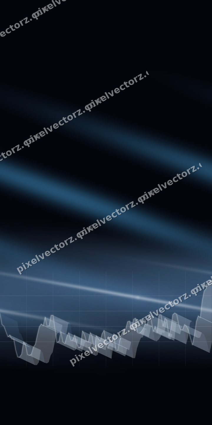Nahtloser Neon Diagramm Hintergrund in Türkis und Blau