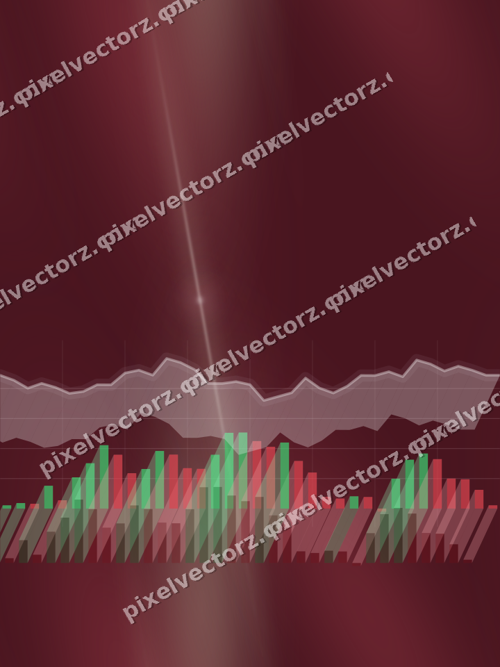 Nahtloser Neon Diagramm Hintergrund in Dunkelrosa und Rot