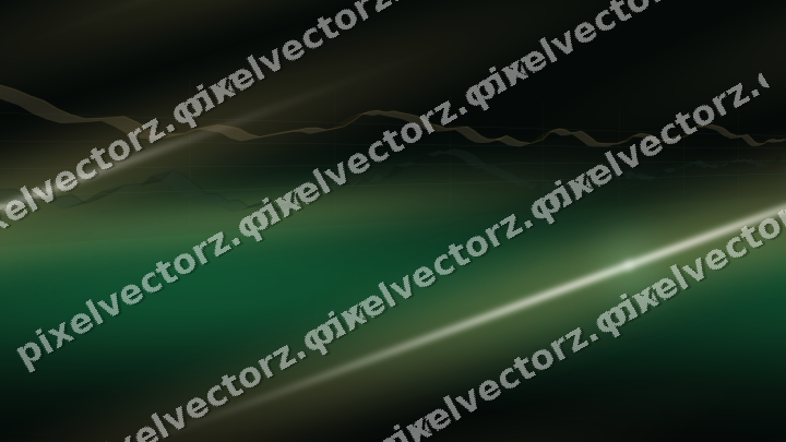 Nahtloser Neon Diagramm Hintergrund in Grün und Bernstein