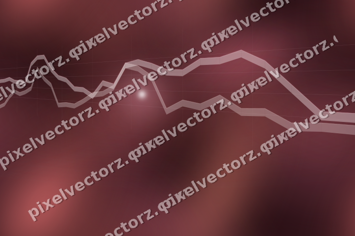Nahtloser Neon Diagramm Hintergrund in Rosa und Rot