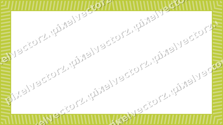 Decorative picture frame border in lime and yellow with diagonal band