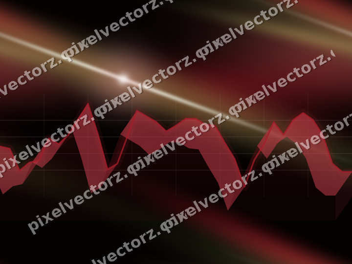 Nahtloser Neon Diagramm Hintergrund in Rot und Grün