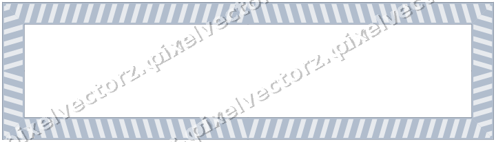 Decorative picture frame border in dark blue with diagonal band
