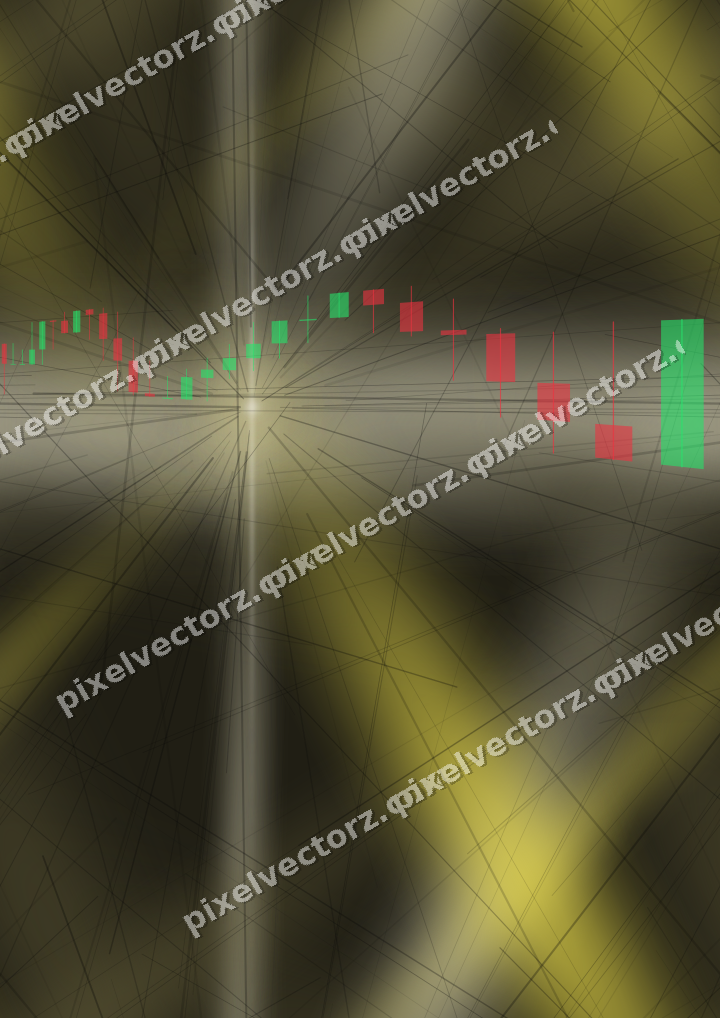 Nahtloser Neon Diagramm Hintergrund in Dunkelbernstein und Gelb