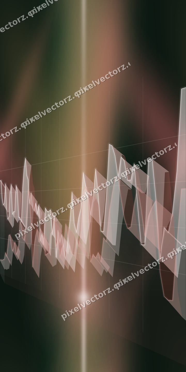 Nahtloser Neon Diagramm Hintergrund in Rot und Grün