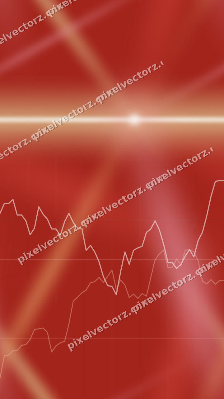 Nahtloser Neon Diagramm Hintergrund in Rot und Orange