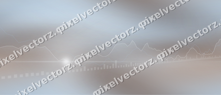 Nahtloser Pastell Diagramm Hintergrund in Blau und Orange