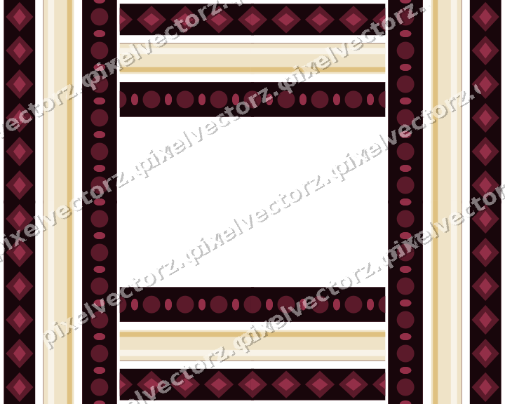 Decorative picture frame border in dark pink with diamond band