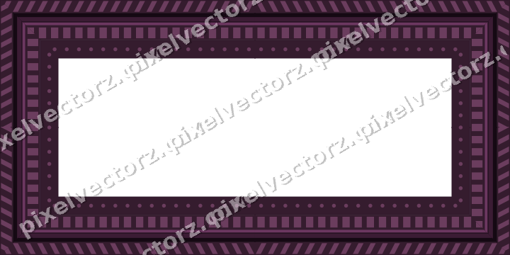 Decorative picture frame border in dark magenta with diagonal band