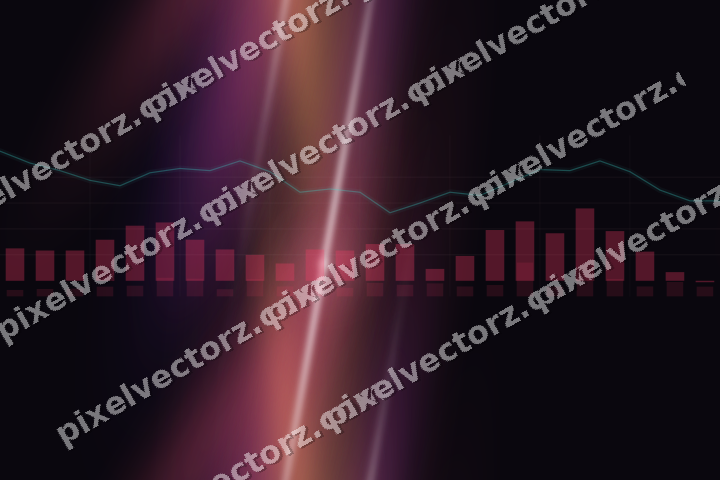 Nahtloser Neon Diagramm Hintergrund in Rosa und Bernstein