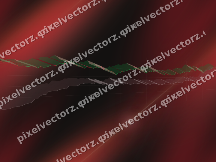 Nahtloser Neon Diagramm Hintergrund in Rot und Bernstein
