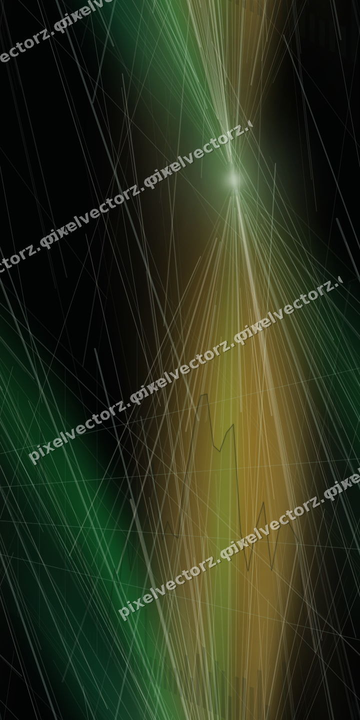 Nahtloser Neon Diagramm Hintergrund in Grün und Bernstein