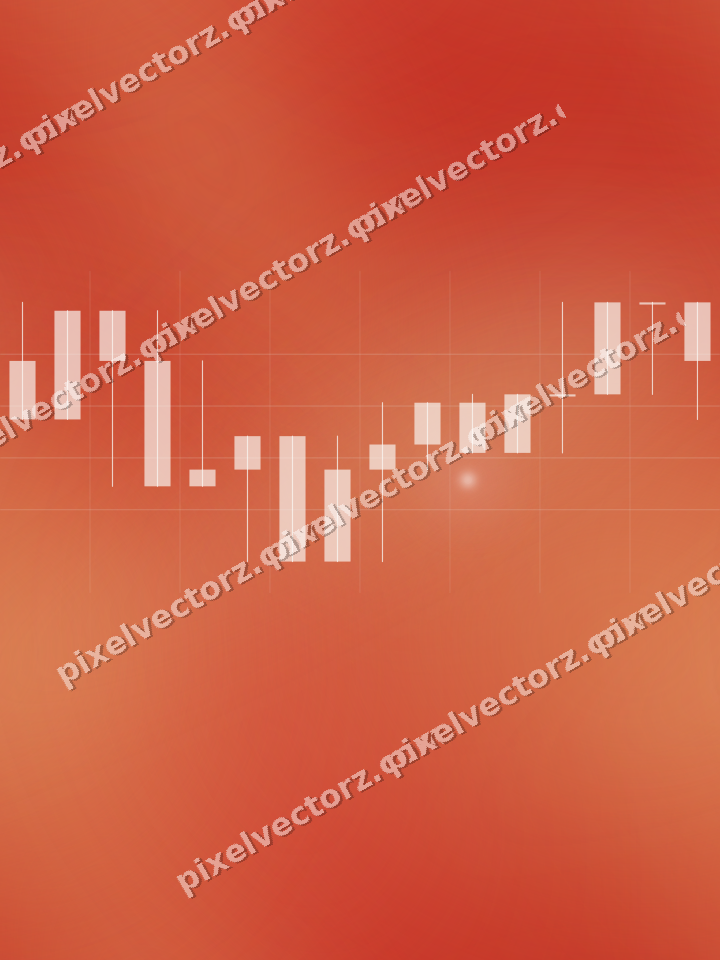 Nahtloser Neon Diagramm Hintergrund in Rot und Orange