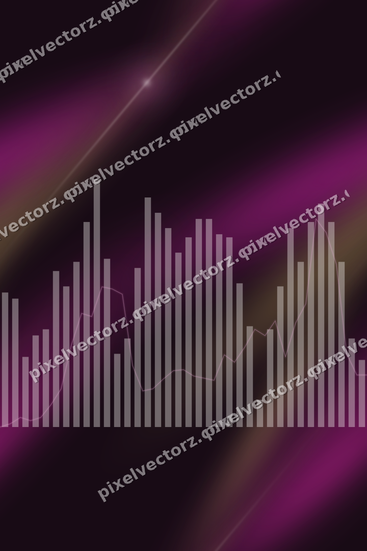 Nahtloser Neon Diagramm Hintergrund in Magenta und Bernstein
