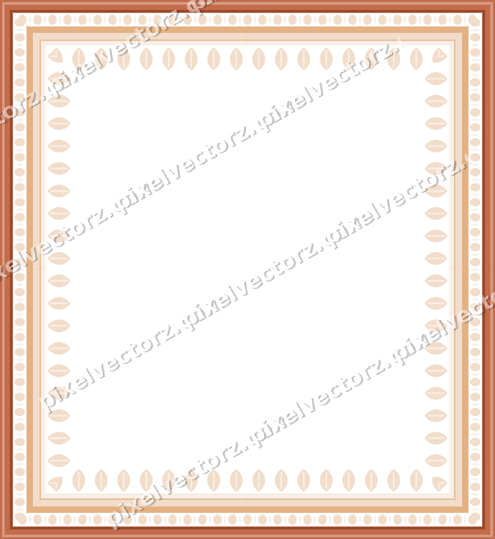 Decorative picture frame border in dark teal with egg and dart