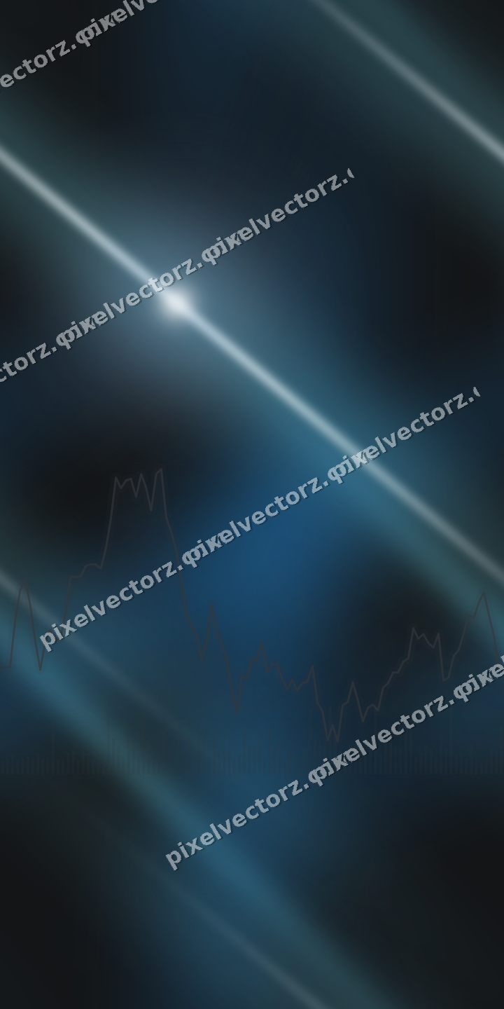 Nahtloser Neon Diagramm Hintergrund in Blau und Petrol