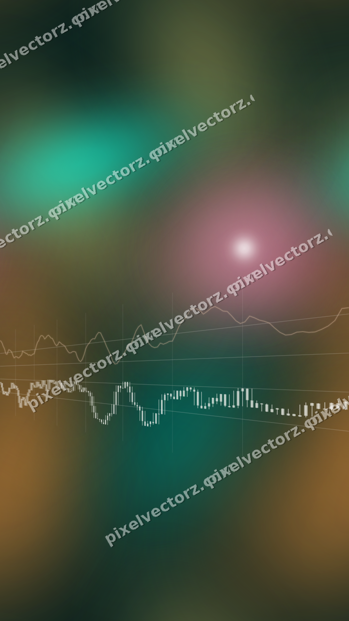 Nahtloser Neon Diagramm Hintergrund in Rosa und Orange