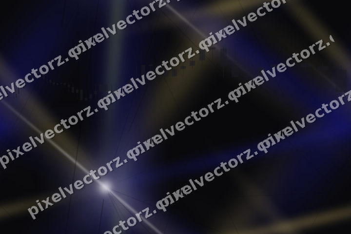 Nahtloser Neon Diagramm Hintergrund in Blau und Violett