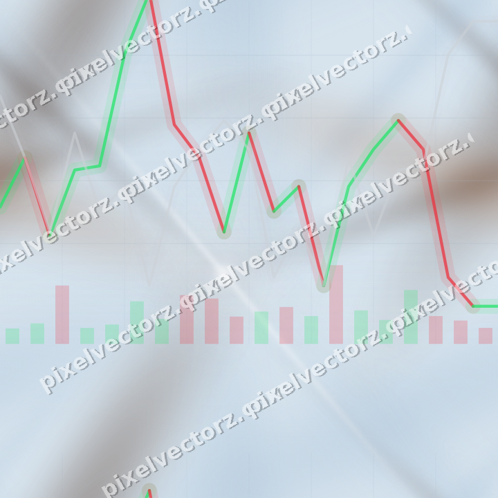 Nahtloser Pastell Diagramm Hintergrund in Blau und Orange