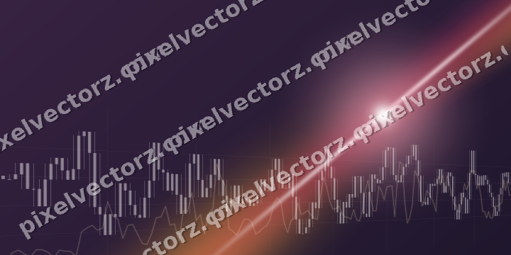 Leuchtender Neon Diagramm Hintergrund in Rosa und Bernstein