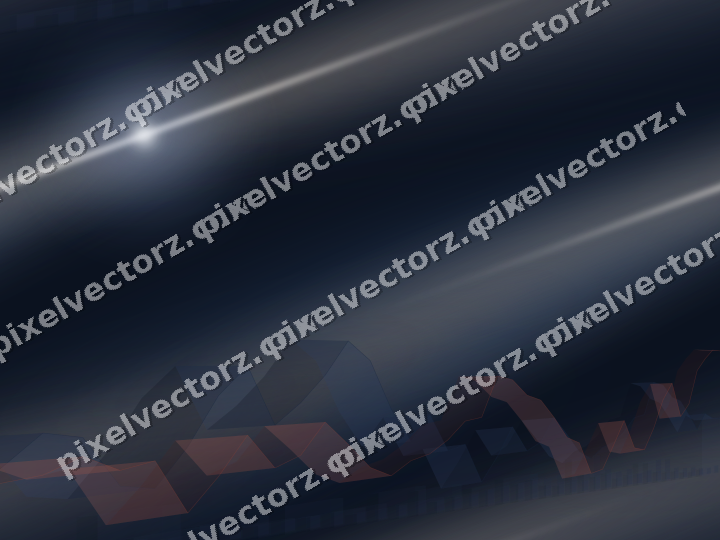 Nahtloser Neon Diagramm Hintergrund in Dunkelblau und Rot