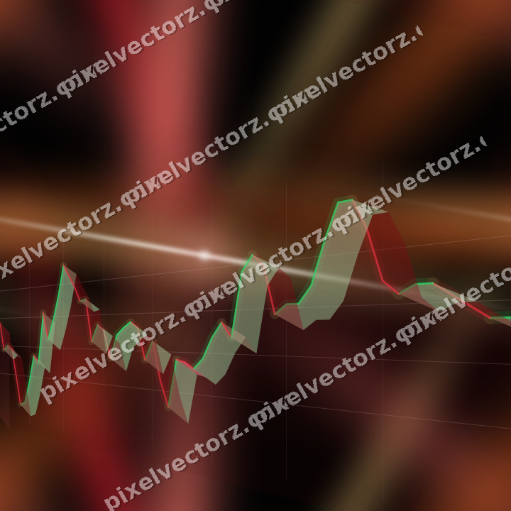Nahtloser Neon Diagramm Hintergrund in Rot und Bernstein