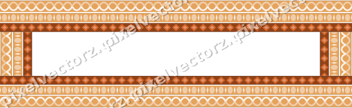 Decorative picture frame border in dark blue with egg and dart