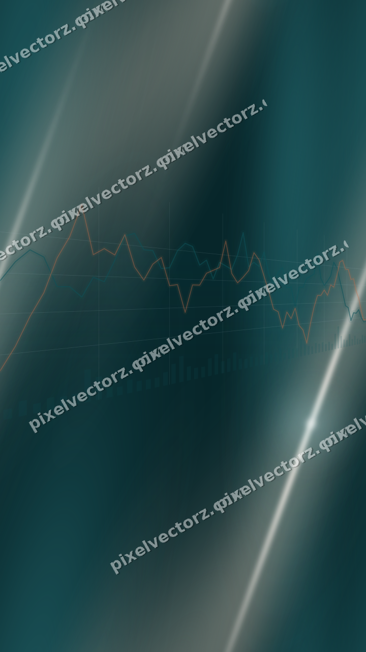 Nahtloser Neon Diagramm Hintergrund in Dunkelpetrol und Orange