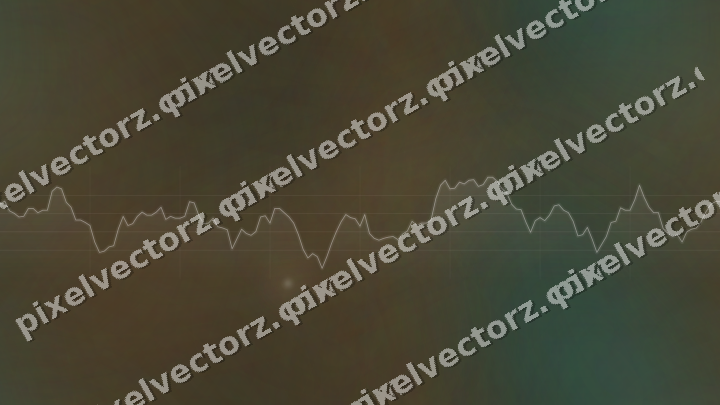 Nahtloser Neon Diagramm Hintergrund in Orange und Petrol