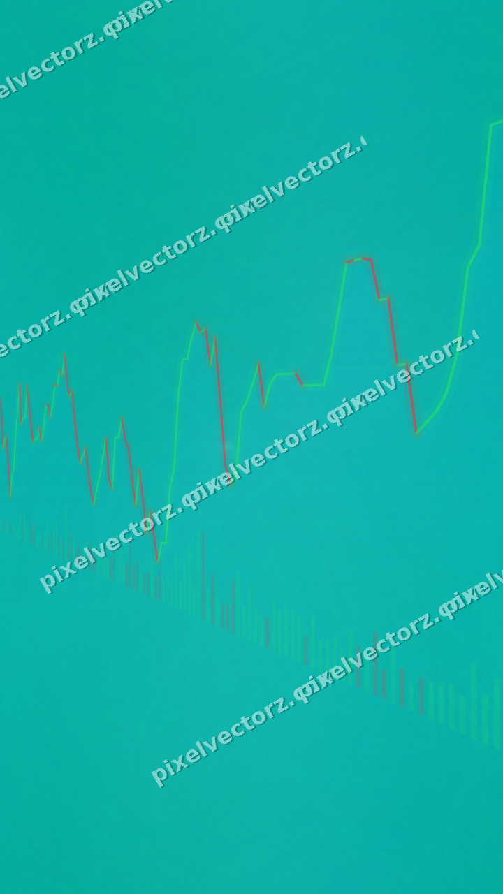 Nahtloser Neon Diagramm Hintergrund in Türkis und Petrol