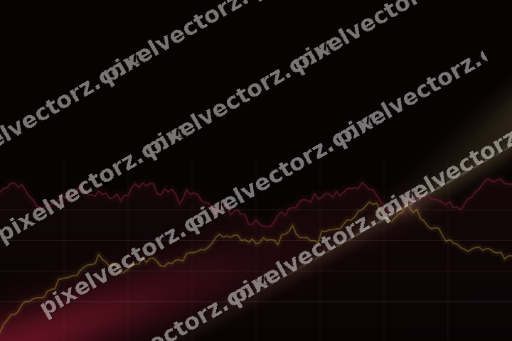 Leuchtender Neon Diagramm Hintergrund in Rosa und Rot