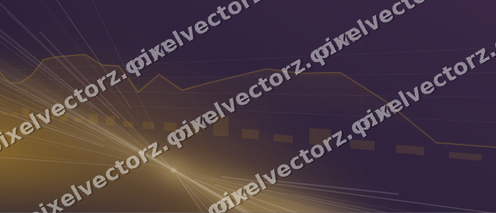 Leuchtender Neon Diagramm Hintergrund in Bernstein und Violett