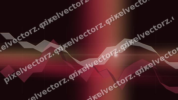 Nahtloser Neon Diagramm Hintergrund in Rosa und Rot
