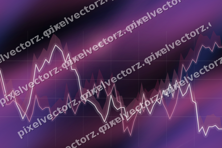 Nahtloser Neon Diagramm Hintergrund in Rosa und Blau
