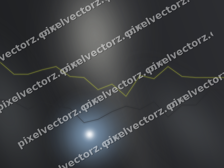 Leuchtender Neon Diagramm Hintergrund in Gelb und Grau