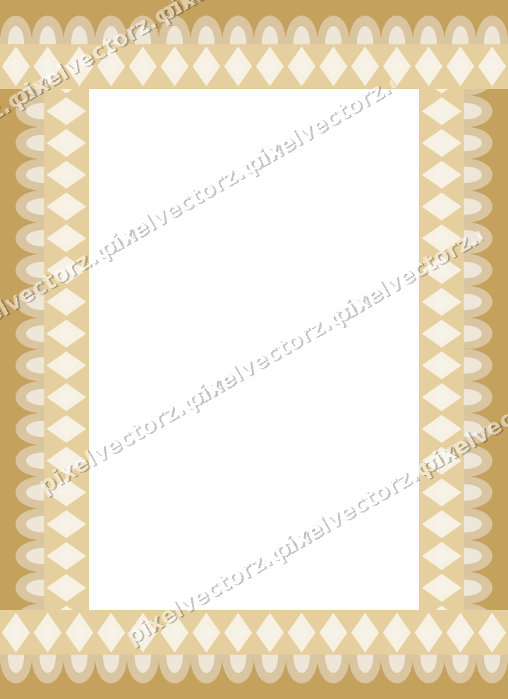 Decorative picture frame border in dark pink and red with diamond band