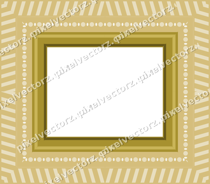 Decorative picture frame border in dark pink with bead and reel