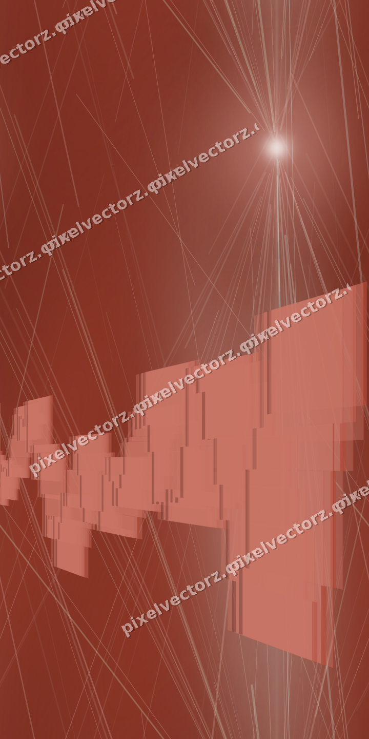 Nahtloser Neon Diagramm Hintergrund in Rot und Orange