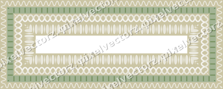 Decorative picture frame border in dark magenta with wave band