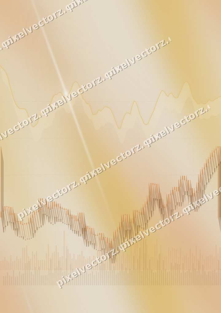 Nahtloser Pastell Diagramm Hintergrund in Orange und Bernstein