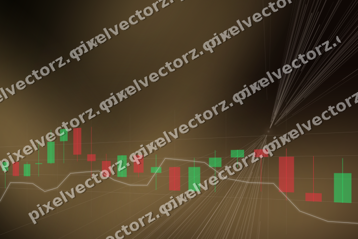 Leuchtender Neon Diagramm Hintergrund in Orange und Bernstein