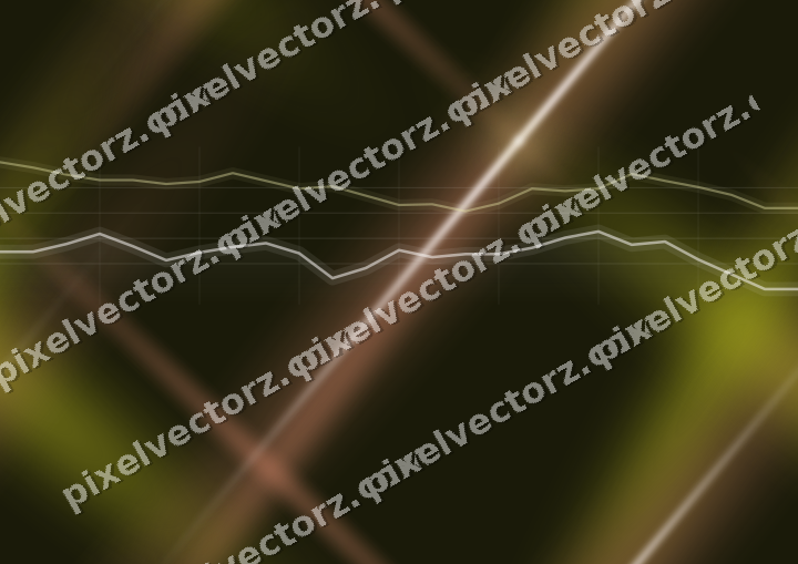 Nahtloser Neon Diagramm Hintergrund in Gelb und Rot