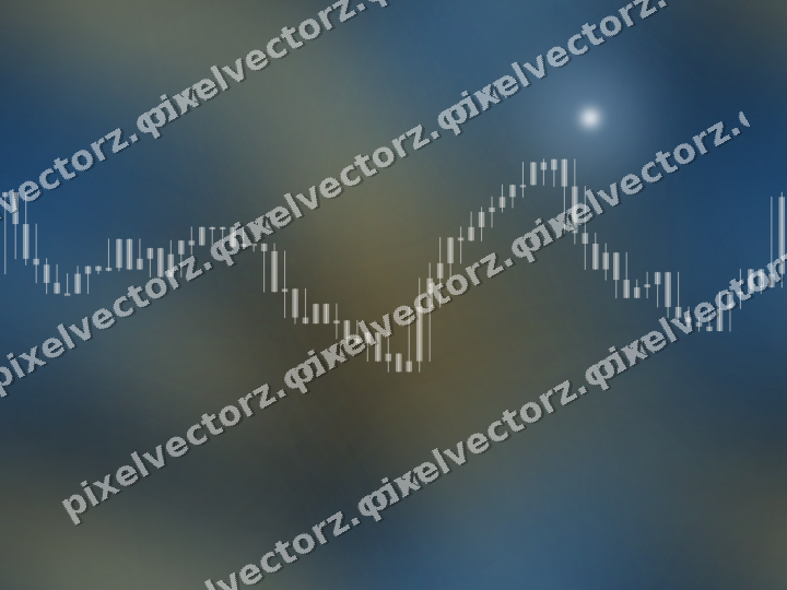 Nahtloser Neon Diagramm Hintergrund in Blau und Bernstein