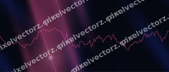 Nahtloser Neon Diagramm Hintergrund in Rosa und Blau
