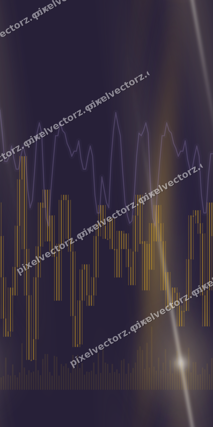 Nahtloser Neon Diagramm Hintergrund in Bernstein und Violett