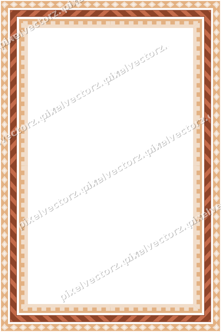 Decorative picture frame border in dark teal with diamond band