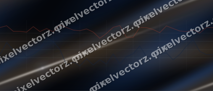 Nahtloser Neon Diagramm Hintergrund in Blau und Rot