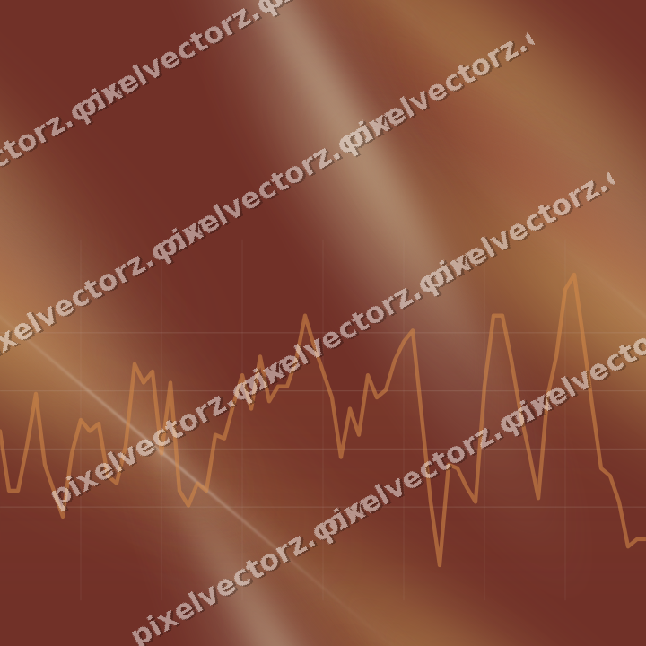 Nahtloser Neon Diagramm Hintergrund in Orange und Bernstein
