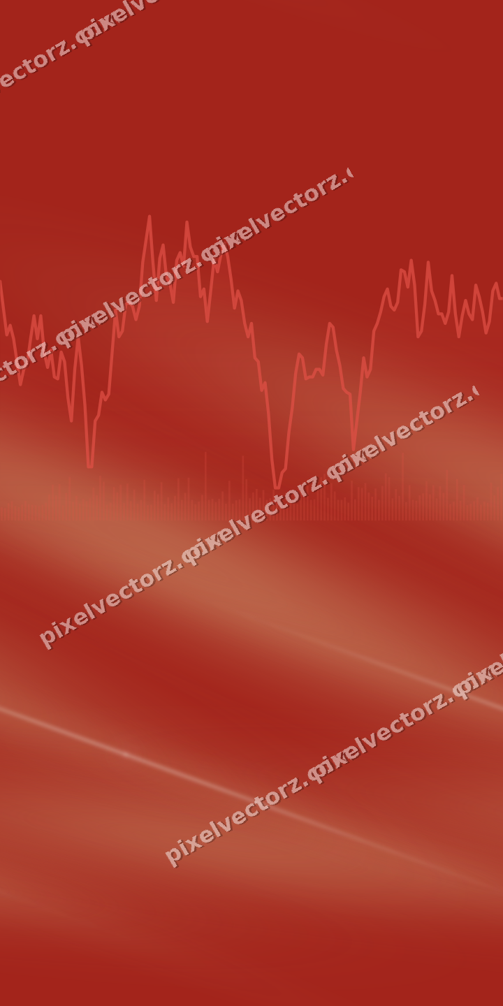 Nahtloser Neon Diagramm Hintergrund in Rot und Orange